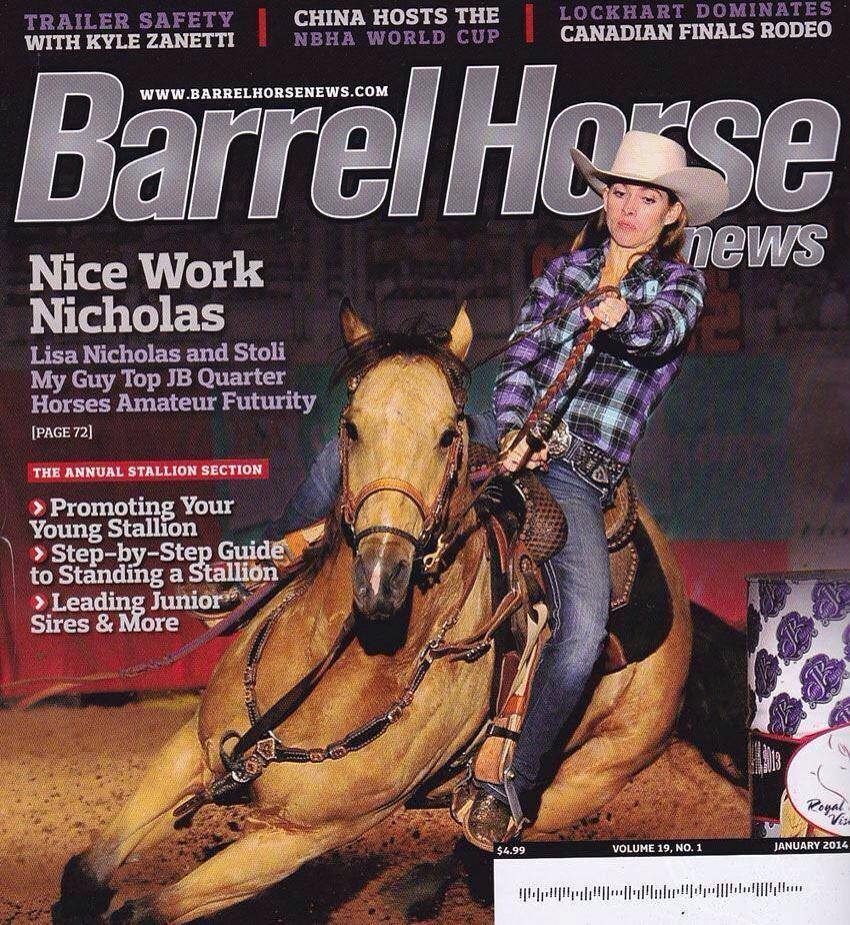 Barrel Wrap as seen on barrel horse news