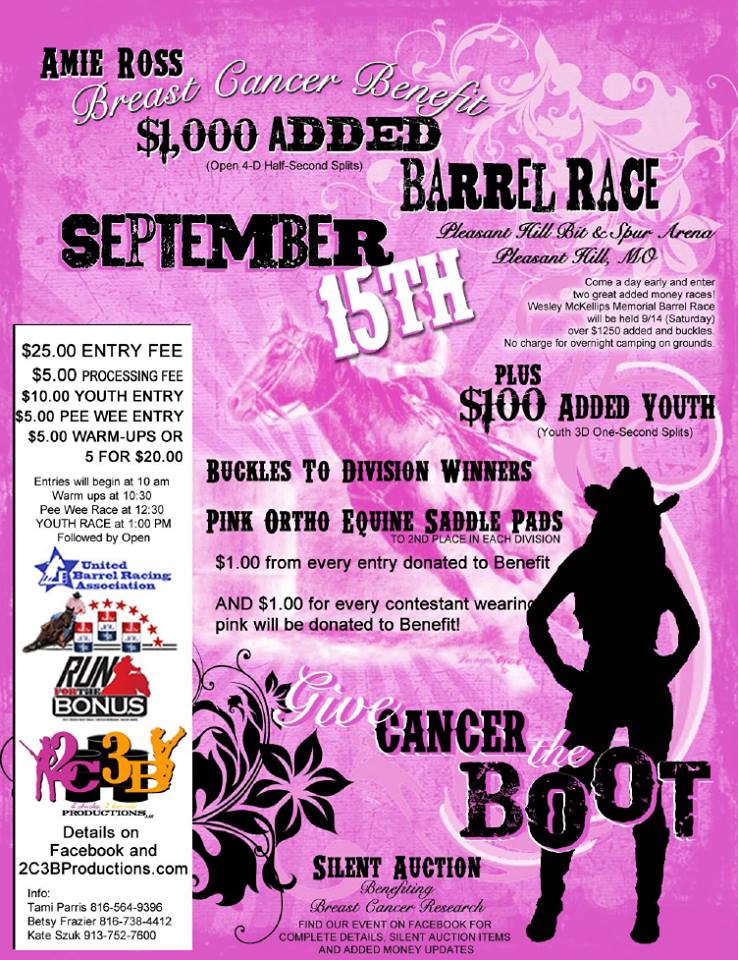 Give Cancer the Boot Flyer